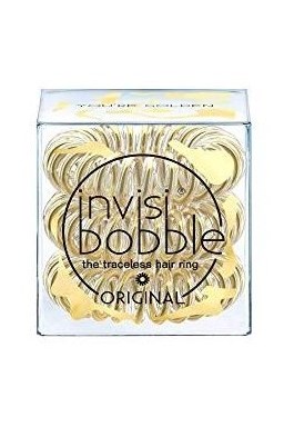 INVISIBOBBLE Original Light Gold 3ks - Spirálové gumičky do vlasů - průhledné zlaté