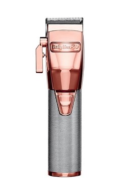 BABYLISS PRO FX8700 RGE Profesionální stříhací strojek na vlasy aku-kabelový 45mm - růžovo stříbrný