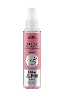 JOANNA Styling Effect Spray For Curls 150ml - sprej na zvýraznění vln a kadeří