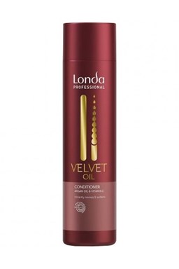 LONDA Velvet Oil Argan Oil Conditioner 250ml - regenerační kondicioner s arganovým olejem
