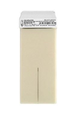 RO.IAL. Latte Profesionálny depilačný vosk so širokou Roll-on hlavicou - mlieko 100ml