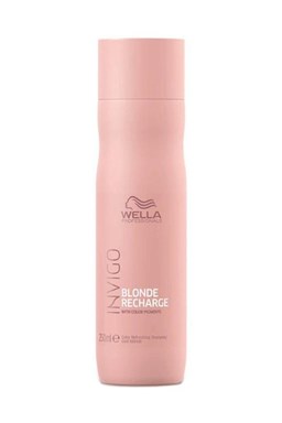 WELLA Invigo Cool Blonde Recharge Shampoo 250ml - šampón pre studenú blond