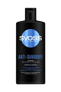 SYOSS Professional Anti-Dandruff Shampoo 500ml - odstraňuje lupy již od prvního použití