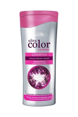 JOANNA Ultra Color Pink Shampoo 200ml - šampon pro blond, zesvětlené vlasy