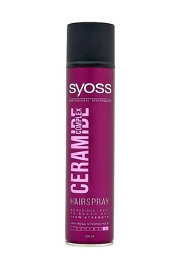 SYOSS Professional Ceramide Hairspray 300ml - lak na vlasy mega silná fixace