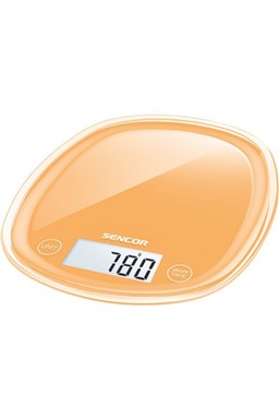Sencor SKS 33OR Viacúčelová váha do 5000g, presnosť 1g - oranžová