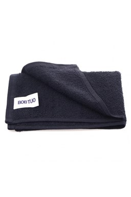 SIBEL Bob Too Mini Towels Black - malý froté uterák 45x28cm, 100% bavlna - čierny