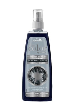 JOANNA Ultra Color SILVER Hair Rinse Spray 150ml - tónovacie preliv v spreji - strieborný