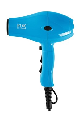 FOX Smart Blue Kadeřnický profi fén na vlasy s ionizací 2100W - modrý