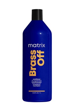 MATRIX Total Results Brass Off Conditioner 1000ml - kondicioner pro studenou blond a melír