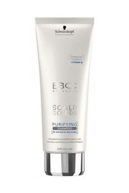 SCHWARZKOPF BC Scalp Genesis Purifying Shampoo 200ml - šampon na mastné vlasy