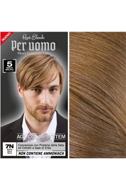 RENEÉ BLANCHE Per Uomo 7N Blond - 5ti minutová barva na vlasy pro muže - blond