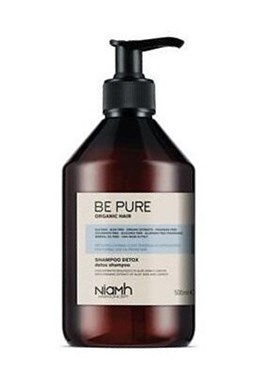 NIAMH Be Pure Detox Shampoo 500ml - detoxikační šampon na mastné a zplihlé vlasy