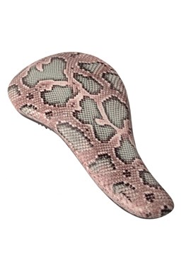 SIBEL Snake Dtangler Rozčesávací kartáč na vlasy s rukojetí - vzor hadí kůže