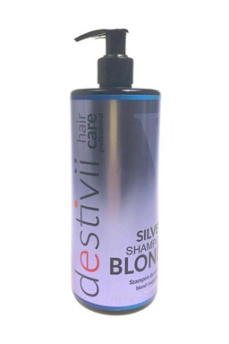 DESTIVII Hair Care Silver Shampoo 500ml - Šampón blond vlasy neutralizuje žltý odtieň