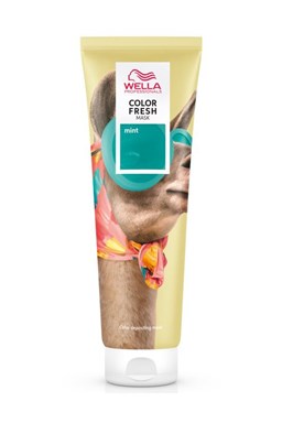 WELLA Professional MINT Color Fresh Mask 150ml - barvící a pečující maska na vlasy