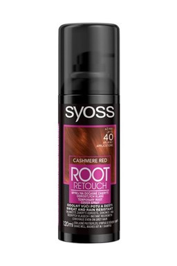 SYOSS Root Retouch CASHMERE RED 120ml - tónovací barva na odrosty ve spreji - červená