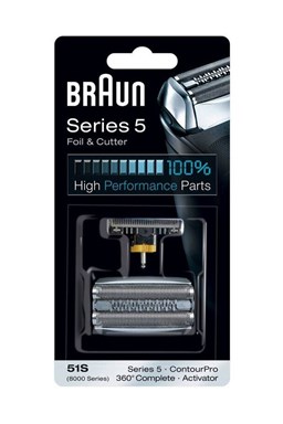 BRAUN Series 5-51S Foil and Cutter - náhradní planžeta a břit pro strojky Braun Series 5
