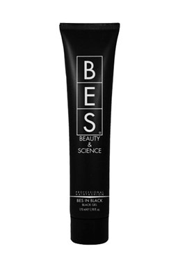 BES Hair Fashion Bes In Black Gel 170ml - černý gel na bílé a prošedivělé vlasy