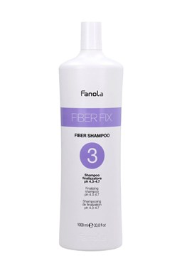 FANOLA Fiber Fix Fiber Shampoo 1000ml - multifunkční šampon pro barvené a odbarvované vlasy
