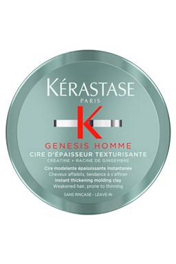 KÉRASTASE Genesis Homme Cire D´Epaisseur Texturisante 75ml - vosk na zahustenie vlasov pre mužov