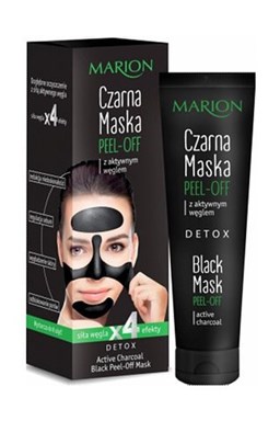 MARION Face Black Mask Peel-Off Detox 25g - odlupovací pleťová maska