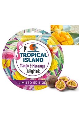MARION Face Tropical Island Mango+Maracuya Jelly Mask 10g - gelová pleťová maska