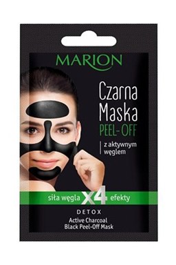 MARION Face Black Mask Peel-Off Detox 6g - odlupovací pleťová maska