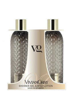VIVIAN GRAY YLANG VANILLA Shower Gél + Body Lotion 2x300ml - sprchový gél + telové mlieko