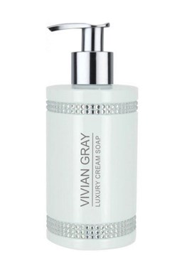 VIVIAN GRAY CRYSTALS WHITE Luxury Cream Soap 250ml - luxusné tekuté mydlo na ruky