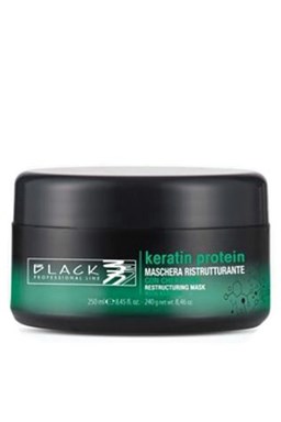 BLACK Keratin Protein Mask 250ml - keratinová maska na poškozené vlasy