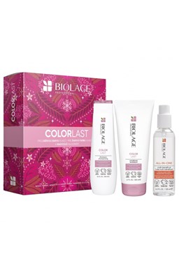 MATRIX Biolage ColorLast Kit - vánoční dárkový balíček na barvené vlasy