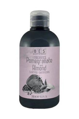 BES Fragrance Pomegranate And Almond Shampoo 300ml - šampon s vůní granátového jablka a mandle