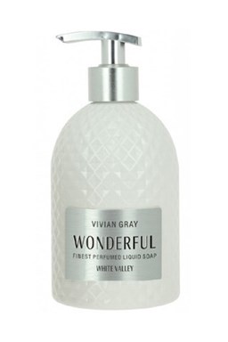 VIVIAN GRAY WHITE VALLEY Wonderful Soap 500ml - luxusné krémové mydlo s dávkovačom