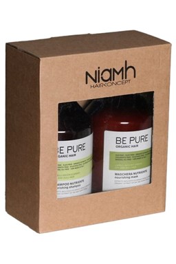 Niamh Be Pure SET Nourishing Shampoo 500ml + Nourishing Mask 500ml - starostlivosť na jemné vlasy