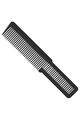 WAHL 3025006 Flat Top Comb Black - čierny hrebeň na vlasy