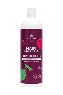 KALLOS Superfruits Pro-Tox Shampoo 500ml - antioxidační šampon na poškozené vlasy