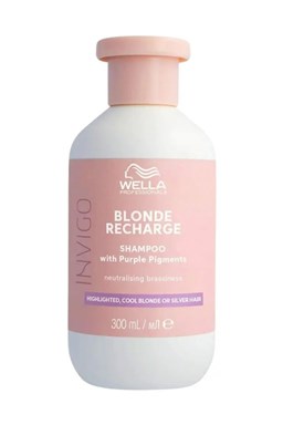 WELLA Invigo Cool Blonde Recharge Shampoo 300ml - šampon pro studenou blond