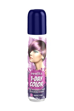 VENITA 1-DAY Colouring Spray 13 MAGIC PINK - barevný sprej na vlasy 50ml - růžovo fialový
