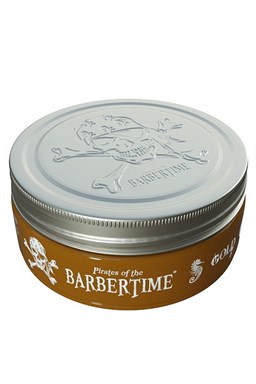 BARBERTIME Gold Pomade 150ml - stredne tužiaca pomáda na vlasy s vysokým leskom