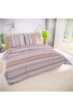 Kvalitex Klasické posteľné bavlnené obliečky 140x200, 70x90cm VENTA béžová