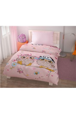 Kvalitex posteľné obliečky pre mladých PUHU ružové