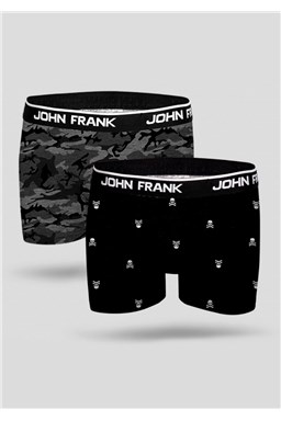 Pánske boxerky John Frank JF2BMC07 2pack