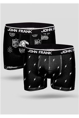 Pánske boxerky John Frank JF2BMC08 2pack