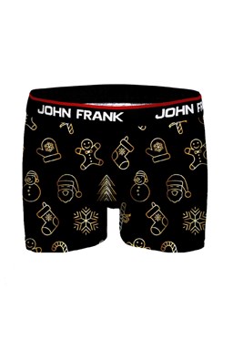 Pánske boxerky John Frank JFBD39-CH-GOLD PIECES