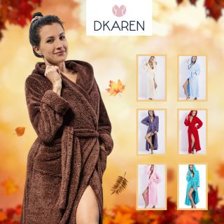 ✨ Podzimní večery volají po hebkém objetí! ✨ Dámský župan Dkaren Diana je přesně ten kousek, do kterého se zamilujete na...